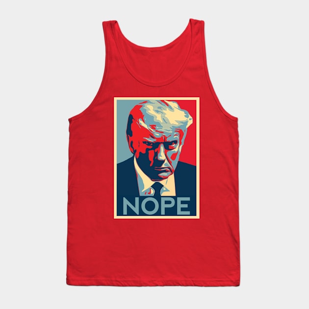 Trump Nope Tank Top by CamberWorks